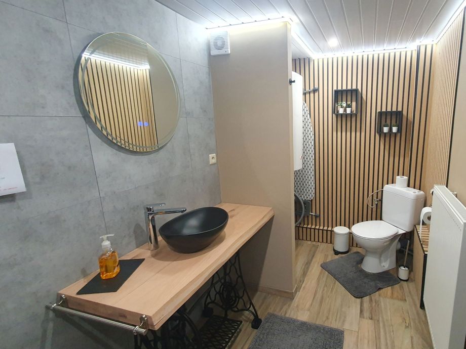 Gîte les Pierris à Francorchamps salle de bain